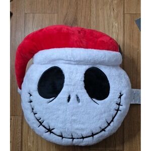 Disney The Nightmare Before Christmas Jack Skellington Santa Plush 16"‎ Pillow
